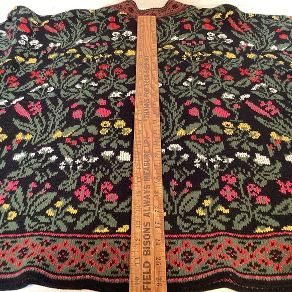 Mathias Vintage Floral Tunic Style Sweater Women’s 2X made in USA - Picture 12 of 13